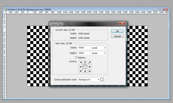 Creation of Checkered: Step 5